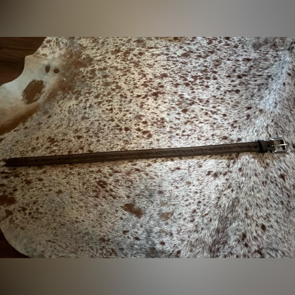 Boys size 28 leather western belt - Picture 1 of 5